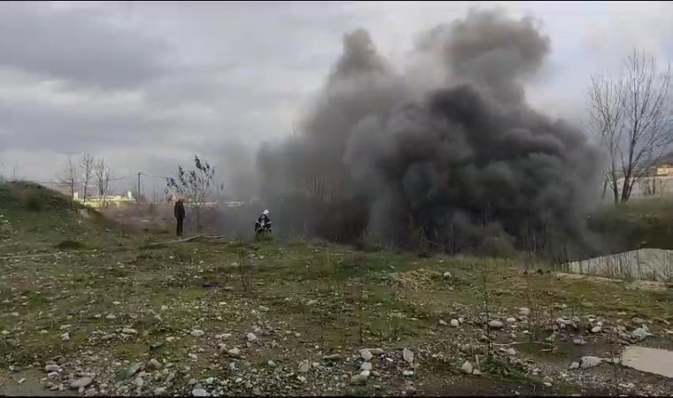 Bursada 100. Yıl Atatürk Stadyumunda yangın paniği