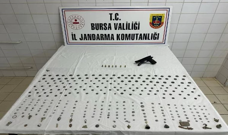 Bursa’da, tarihi eser kaçakçılığına 2 gözaltı