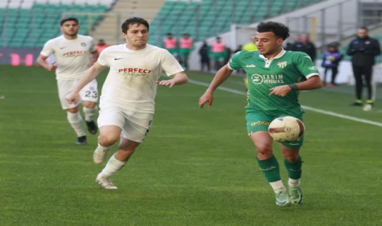 Bursaspor - Nazilli Belediyesplor: 0-0