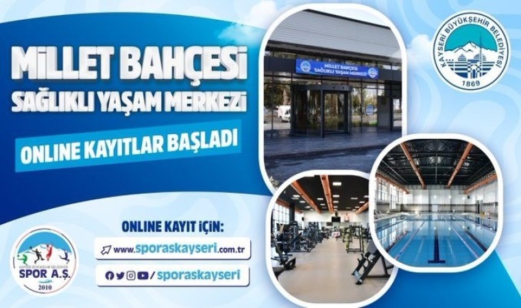 Büyükşehir Spor A.Ş. Sağlıklı Yaşam Merkezine kayıtlar başladı