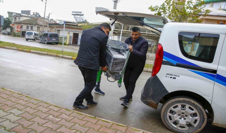 Büyükşehirden Çakırlardaki üreticilere makine hibesi