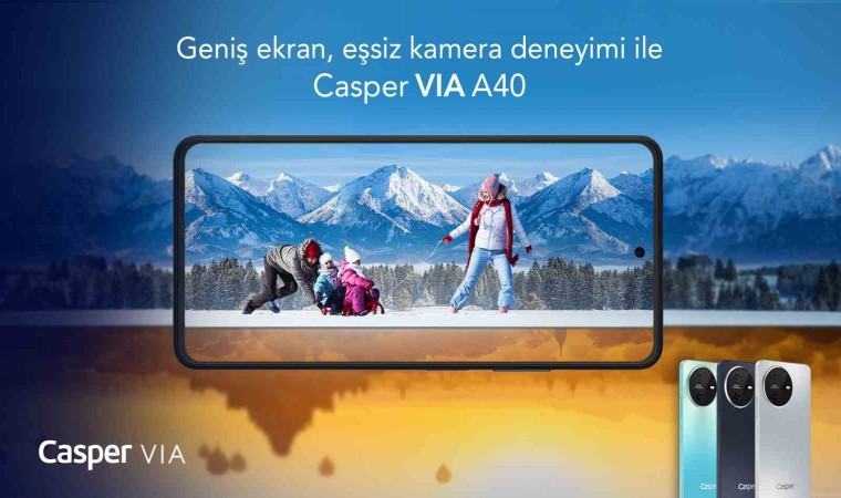 Casper VIA A40 satışa çıktı