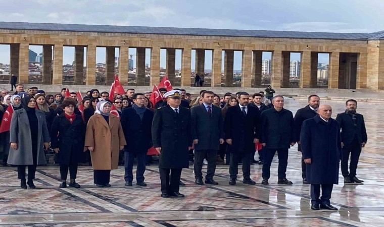 Cumhur İttifakı Ankara Büyükşehir Belediyesi Adayı Altınoktan Anıtkabire ziyaret