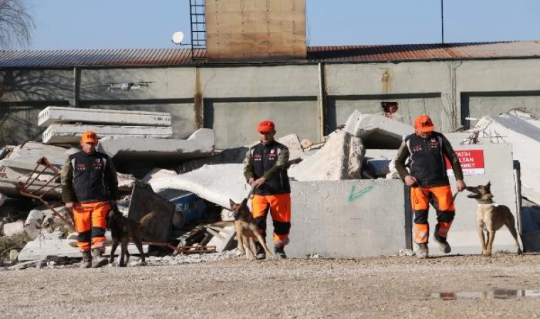 DAK Taburu’nun özel köpekleri, enkazda 10 metre derinlikte canlı bulabiliyor