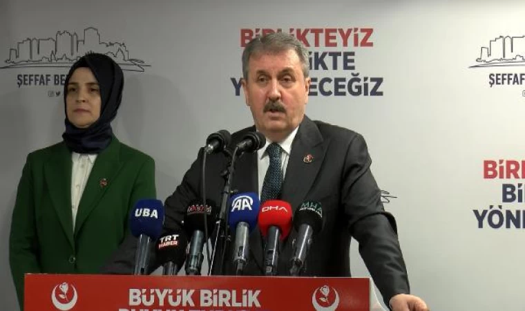 Destici: Görevimiz Muhsin Başkanımızın bize emaneti olan davasını, partisini ayakta tutmak