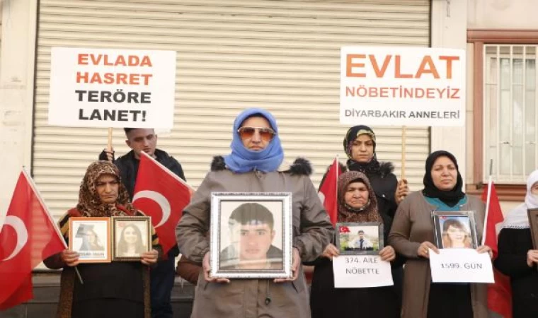 Diyarbakır’da evlat nöbeti tutan aile sayısı 374 oldu