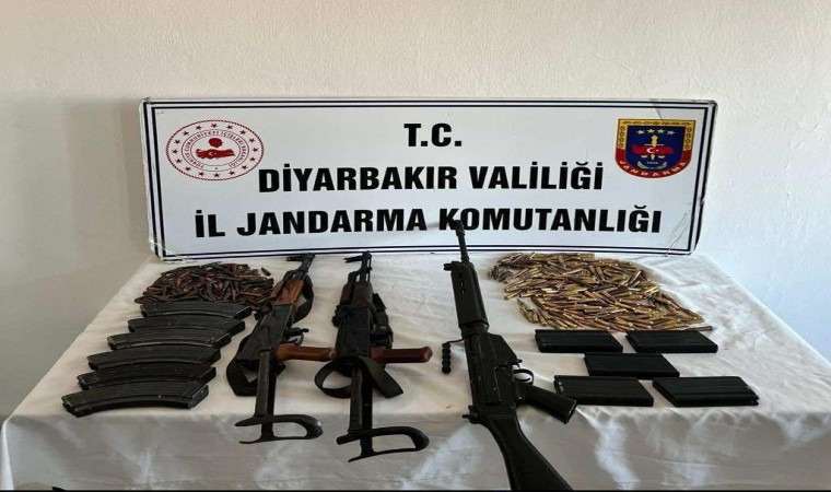 Diyarbakırda jandarmadan ruhsatsız silah operasyonu: 2 tutuklama