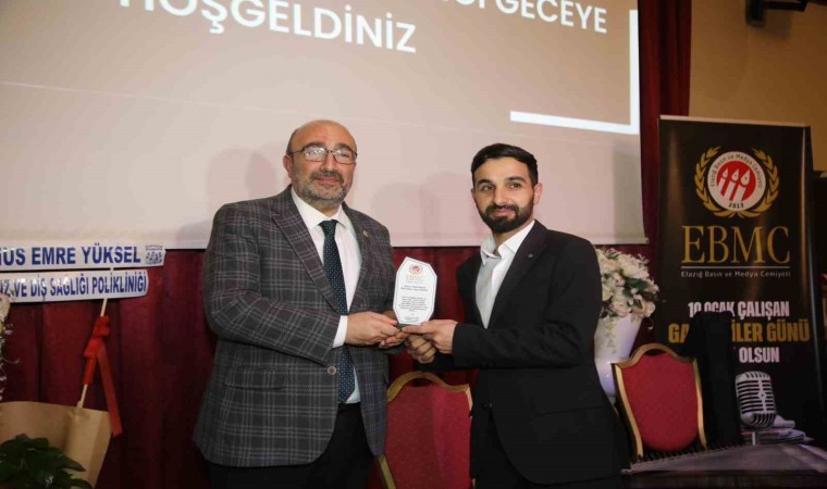 EBMCden İHA muhabirlerine ödül