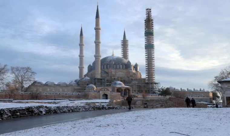 Edirne’de kar etkisini kaybetti