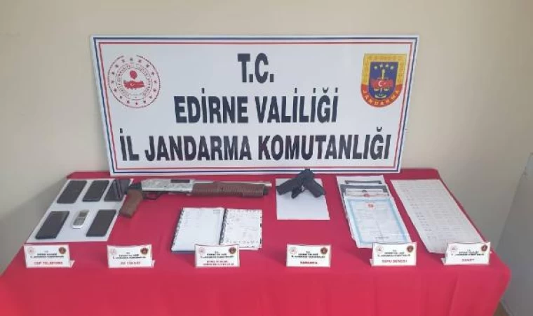 Edirne’de ’tefeci’ operasyonunda 6 gözaltı