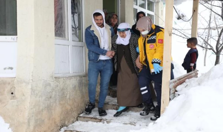 Ekipler, 95 yaşındaki hasta için seferber oldu