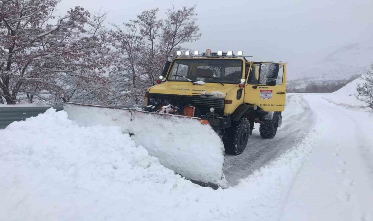 Elazığda 337 köy yolu ulaşıma açıldı