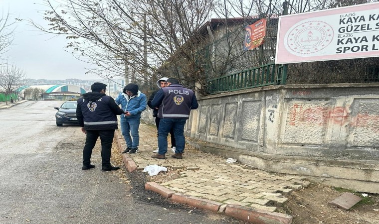 Elazığda okul önü denetimleri sürüyor