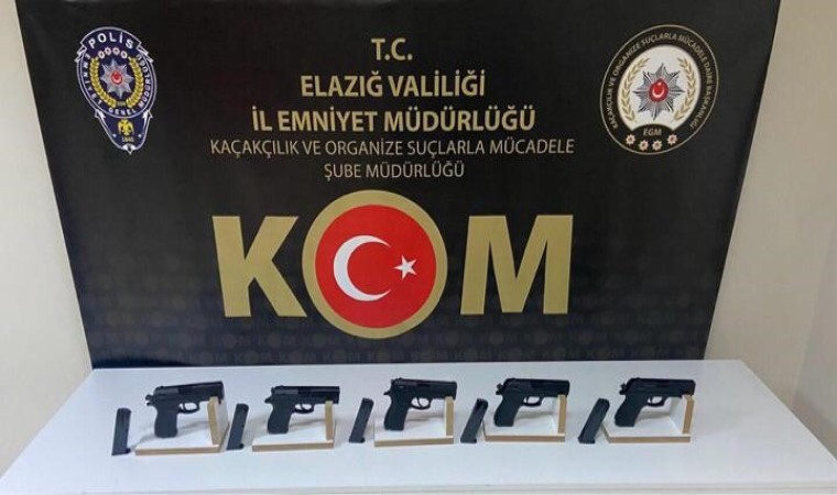 Elazığda silah taciri 2 şüpheli tutuklandı