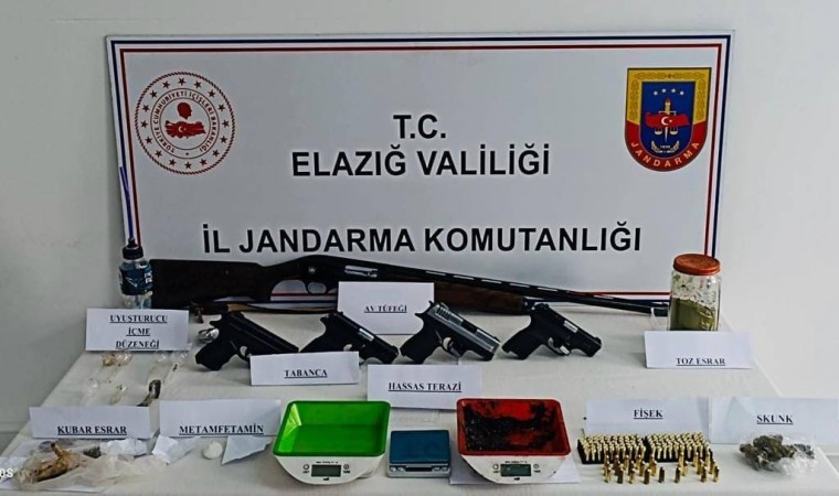 Elazığda uyuşturucu operasyonu: 7 şüpheli gözaltı, 21 şahsa işlem yapıldı