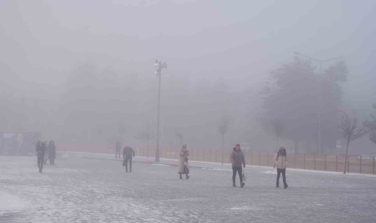 Erzurum sis altında