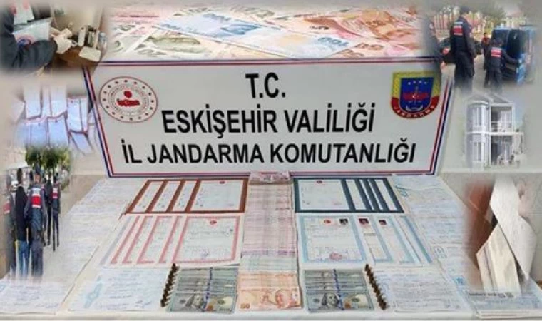 Eskişehir’de 365 milyon liralık ’tefecilik’ operasyonu