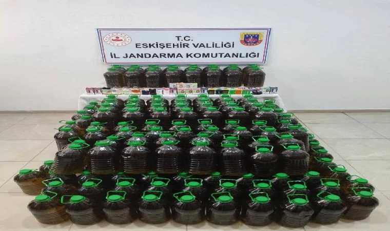 Eskişehir’de, 845 litre sahte zeytinyağı ele geçirildi