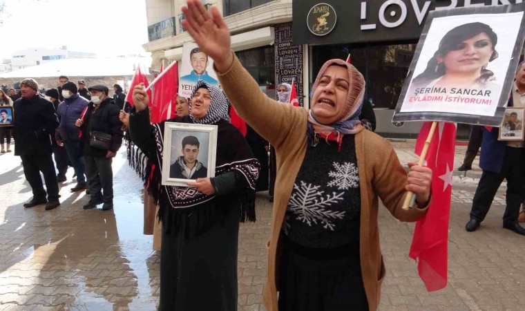 Evlat nöbetindeki anne: “Çocuklarımızın kanıyla kendi çocuklarını okutuyorlar