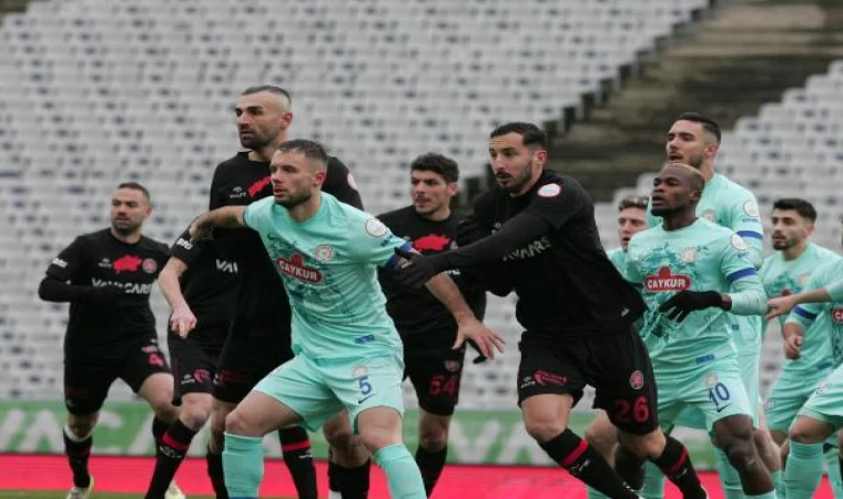 Fatih Karagümrük - Çaykur Rizespor: 4-0