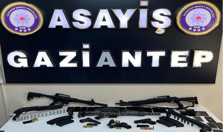 Gaziantepte asayiş operasyonunda 191 kişi tutuklandı