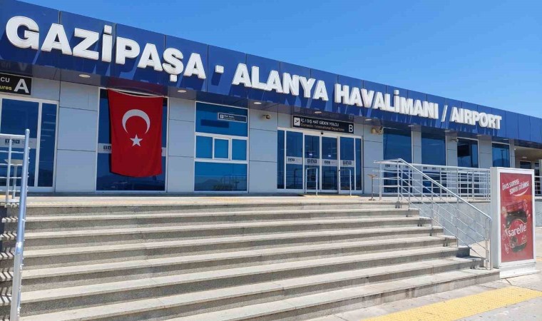 Gazipaşa-Alanya Havalimanını 2023te 849 bin 155 yolcu kullandı