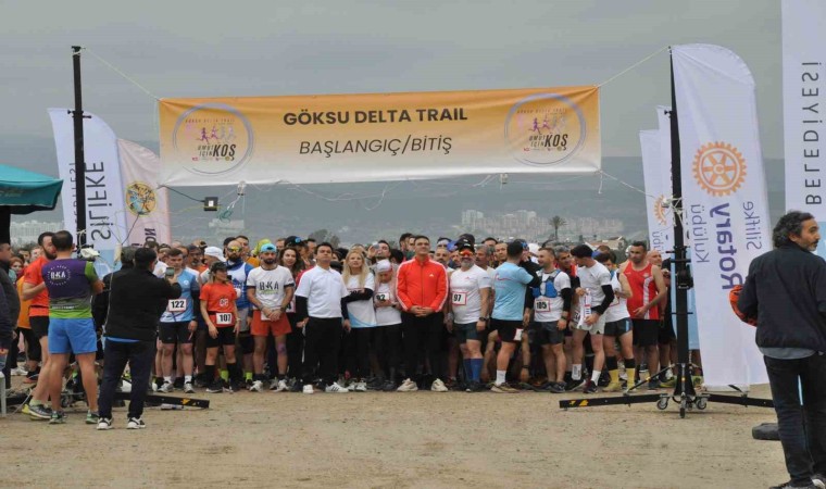 Göksu Deltası Kuş Cennetinde 5 ülkeden 500 sporcu koştu