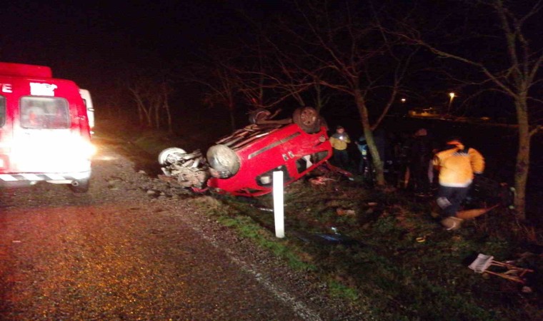 Gönende trafik kazasında 1 kişi yaralandı