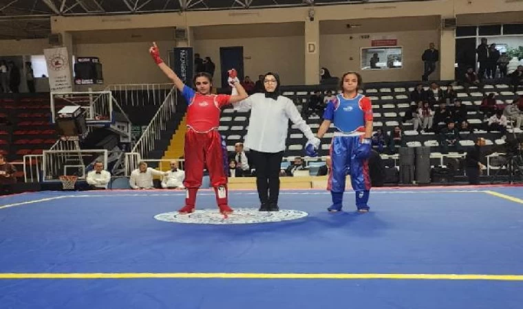 Gündelik işlere giderek ailesine katkıda bulunan liseli Güneş, wushu kung-fu’da Avrupa şampiyonu oldu