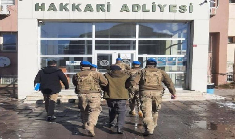 Hakkari’de terör operasyonunda 2 tutuklama