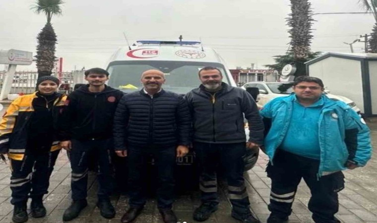 Hatayda modern cihazlarla donatılan 2 ambulans hizmete başladı