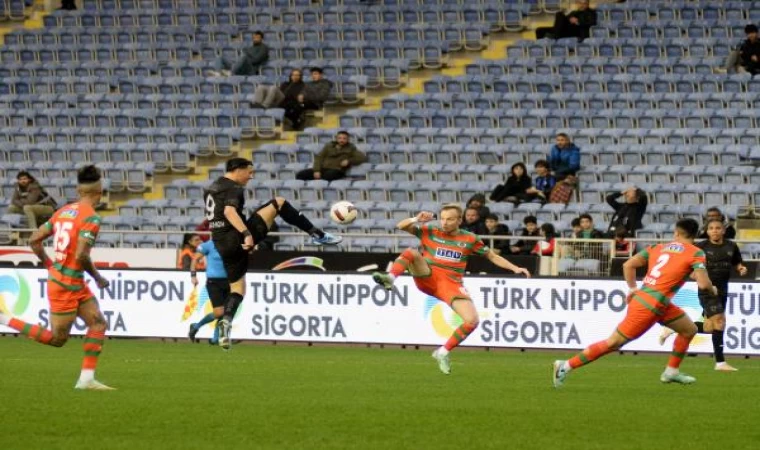 Hatayspor - Alanyaspor: 1-1