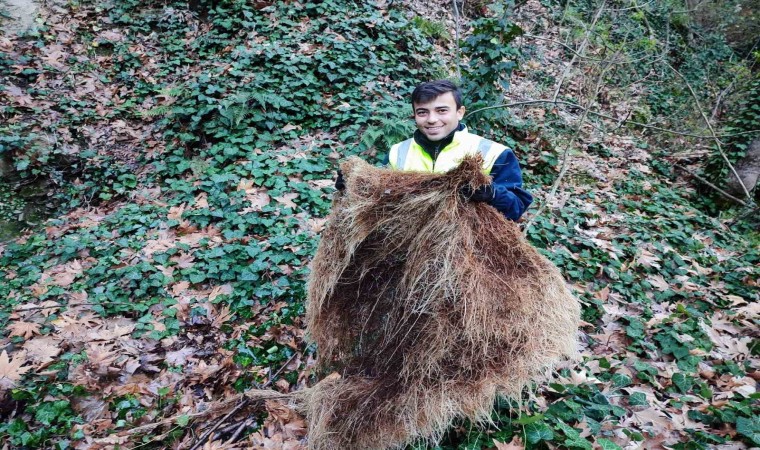 İçmesuyu hattından 1 metrelik kunduz çıktı