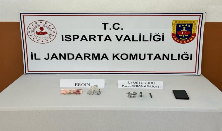 Ispartada uyuşturucu operasyonu: 1 kişi tutuklandı