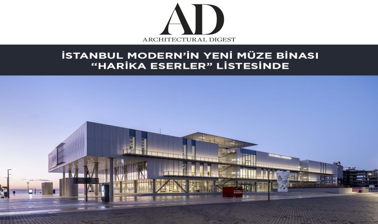 İstanbul Modernin yeni binası Harika Eserler listesinde