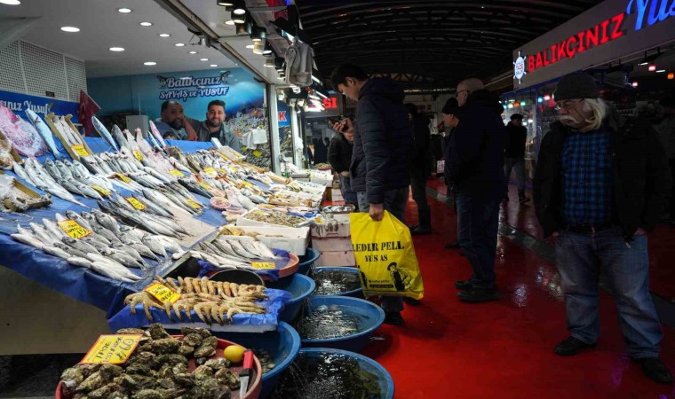 İstanbulda beklenen kar yağışıyla birlikte balık fiyatlarının düşmesi bekleniyor