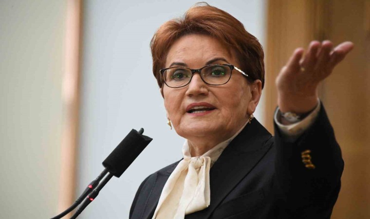 İYİ Parti lideri Akşener: (CHPye) El sıkışın kardeşim, dürüst açık bir şekilde DEMle el sıkışın, sizin elinizi tutan mı var