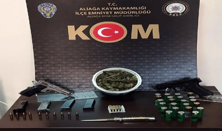 İzmir’de silah kaçakçılığı operasyonu; 8 gözaltı