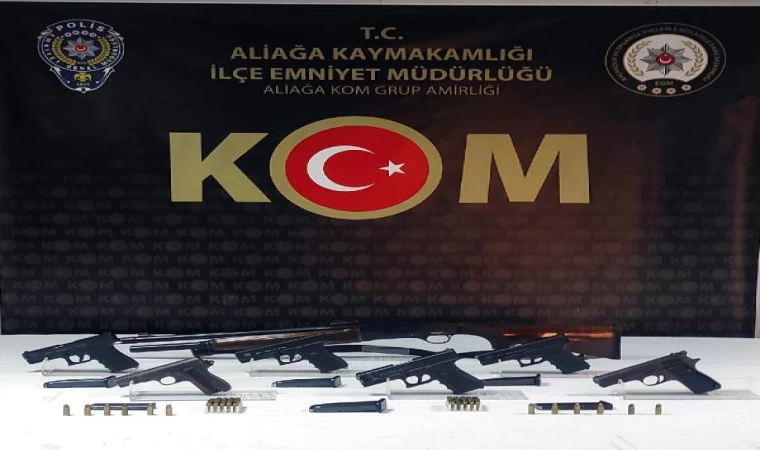 İzmir’de silah kaçakçılığı operasyonunda 1 tutuklama