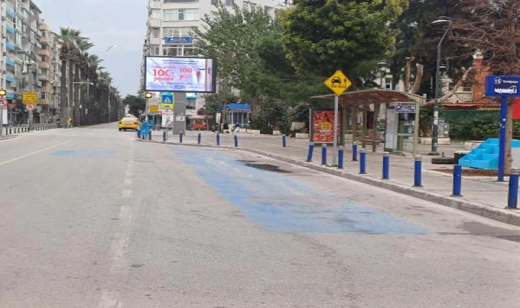 İzmir’de yeni yılın ilk günü sessizlik