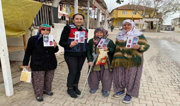 Jandarma, kadınlara KADESi anlattı