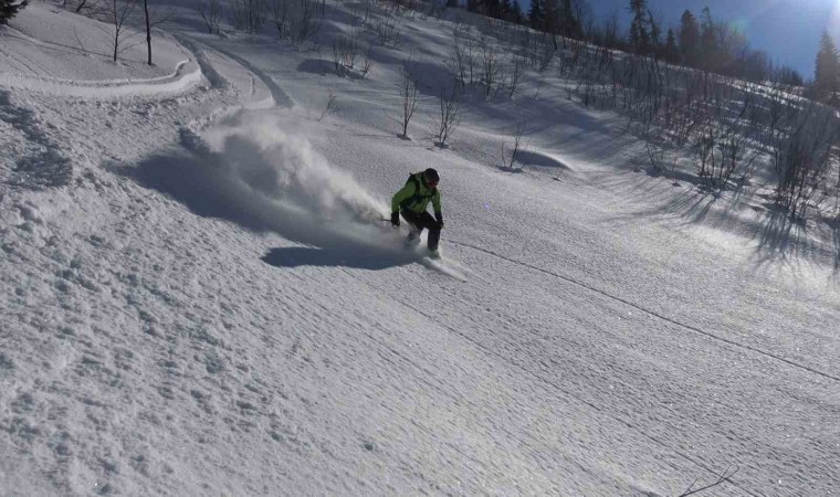 Kaçkar Dağlarında ‘Heliski heyecanı devam ediyor