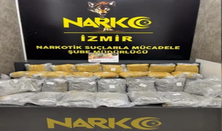 Kamyonda 19 kilo 225 gram skunk ele geçirildi