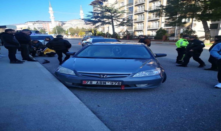 Karabükte trafik kazası: 1 yaralı