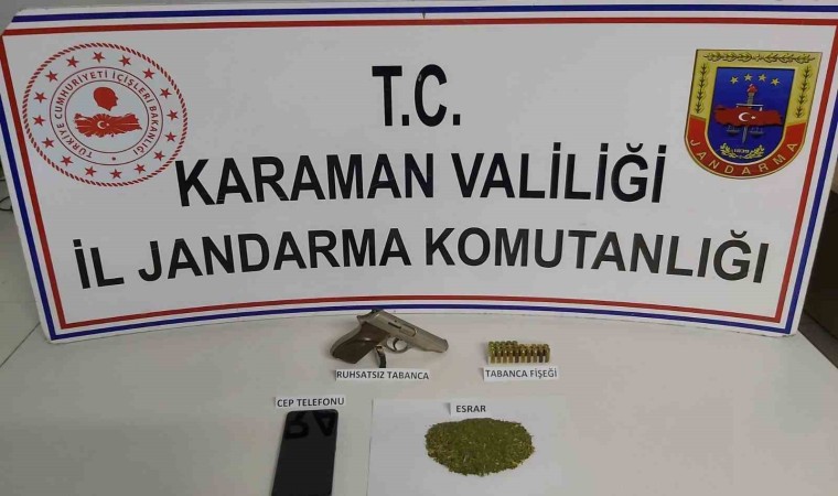 Karamanda uyuşturucu operasyonu: 1 gözaltı