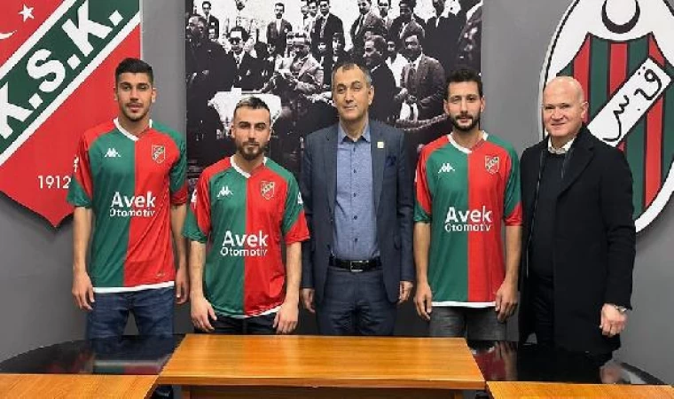 Karşıyaka 10’u buldu, Şeref ve Erdem de imzayı attı