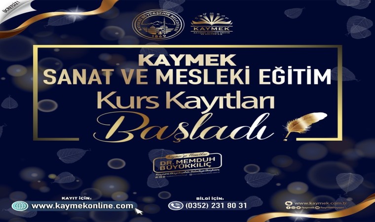 KAYMEKin Bahar Dönemi Kurs kayıtları başladı