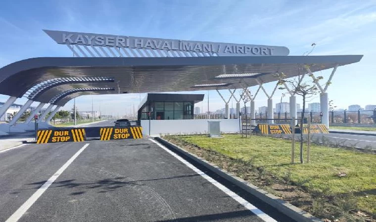 Kayseri Havalimanı’nın yeni terminal binasında sona gelindi