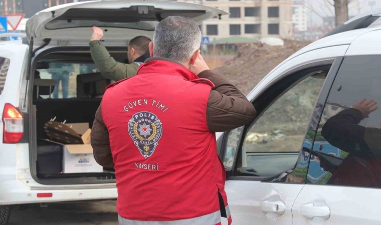 Kayseri polisinden Dar Alan Uygulaması: 741 şahıs sorgulandı