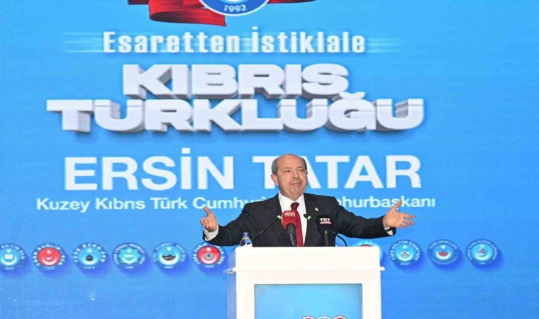 KKTC Cumhurbaşkanı Tatar: Doğu Akdenizde bağımsız bir Türk devleti olan KKTC, anavatanıyla uyum içerisinde